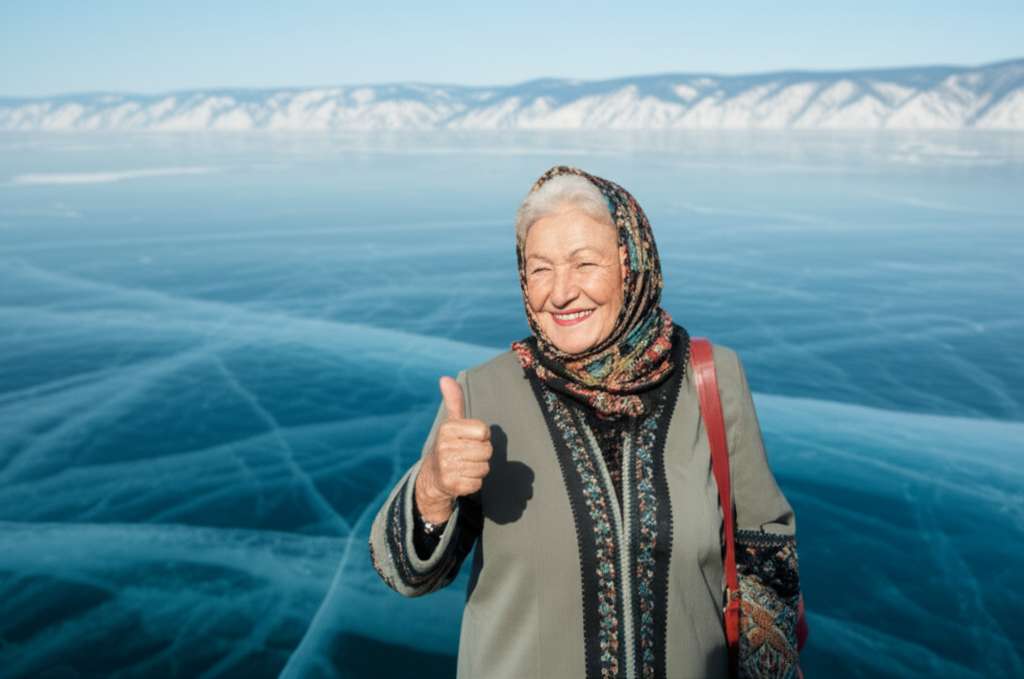 Байкал на закате